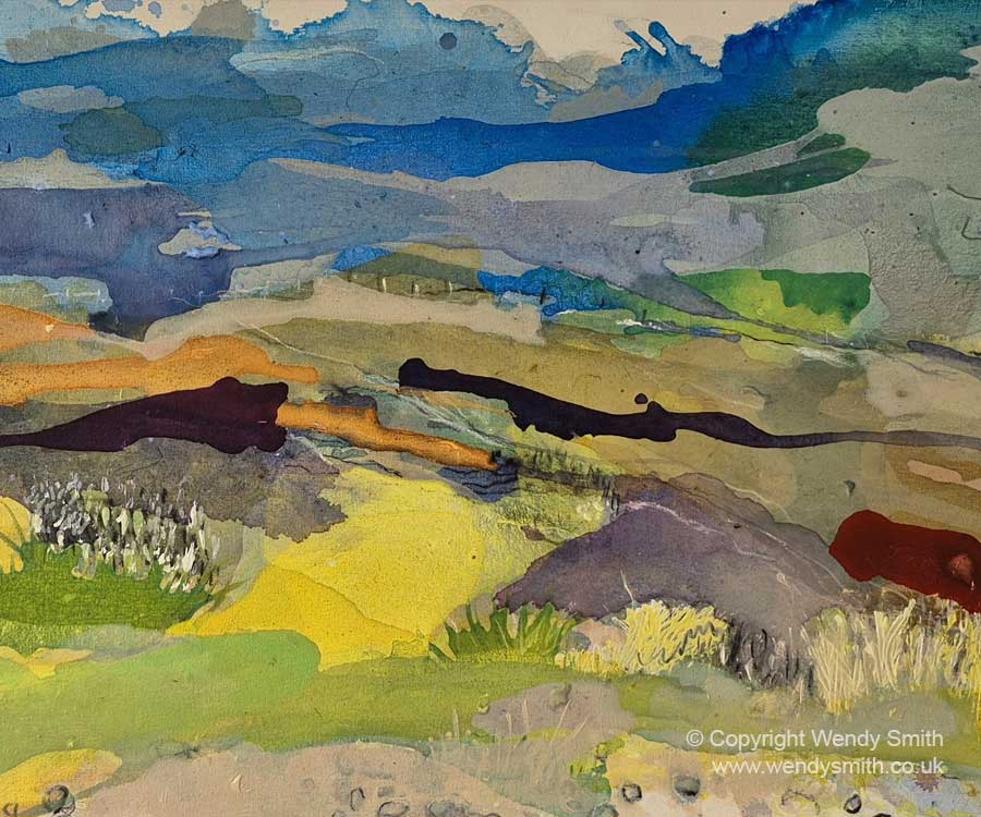 Edgelands 2023 Acrylic on canvas